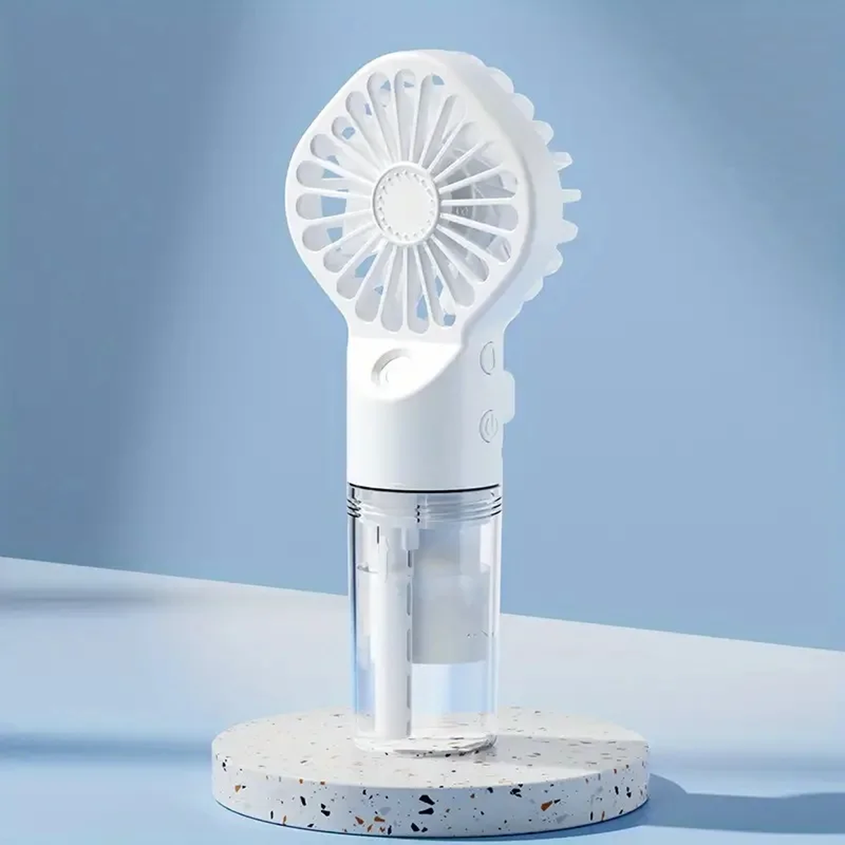 Xiaomi MistMate™ Mini Humidifier Fan – Cool Down, Freshen Up! Portable Rechargeable Handheld Fan with Humidifier Mini Water Spray Fan