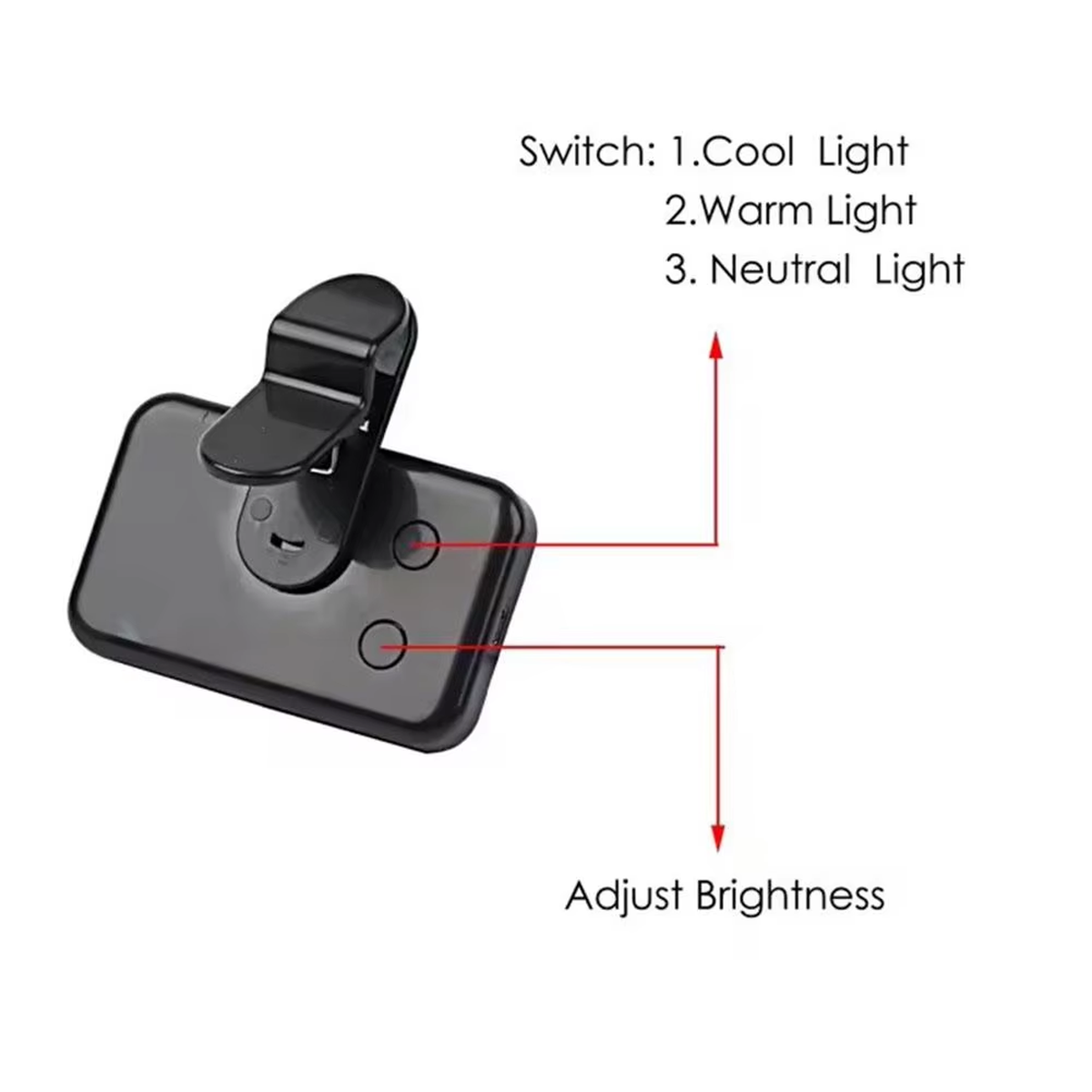  GlowClip™ Pocket LED Selfie Light – Perfect Lighting, Anytime, Anywhere! Pocket LED Selfie Light for Iphone Ipad Mobile Phone Laptop Clip Flash Fill Video Photo Ringlight Photography Lamp