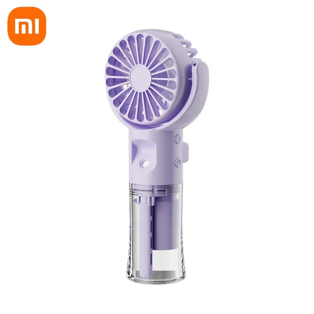 Xiaomi MistMate™ Mini Humidifier Fan – Cool Down, Freshen Up! Portable Rechargeable Handheld Fan with Humidifier Mini Water Spray Fan