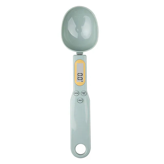 ZestyScoop™ Digital Mini Spoon Scale – Precision Measuring for gym workouts, kitchen measurements and more (0.1g–500g LCD Display)