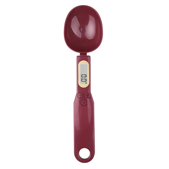 ZestyScoop™ Digital Mini Spoon Scale – Precision Measuring for gym workouts, kitchen measurements and more (0.1g–500g LCD Display)