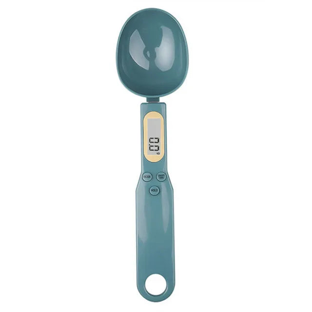 ZestyScoop™ Digital Mini Spoon Scale – Precision Measuring for gym workouts, kitchen measurements and more (0.1g–500g LCD Display)