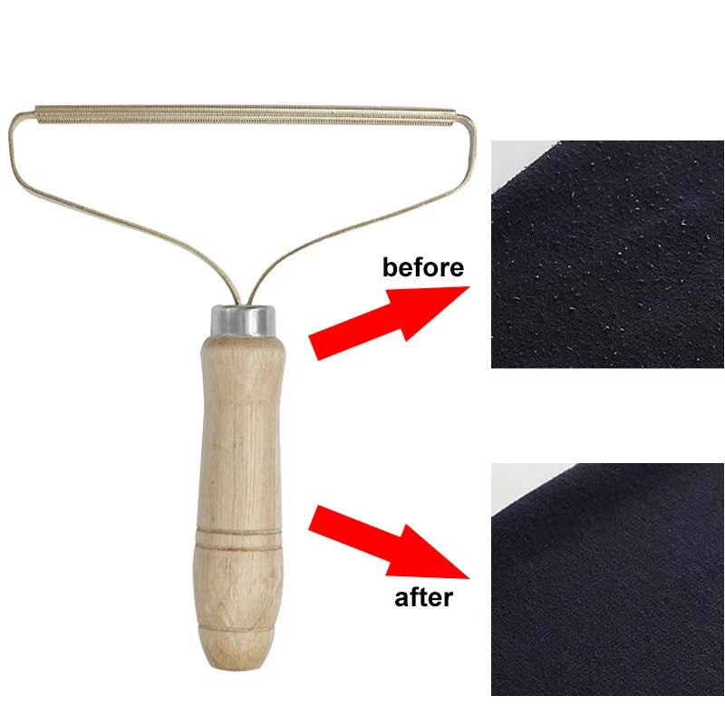 Manual Lint Roller Brush – Remove Pet Hair & Fuzz from Fabric Fast
