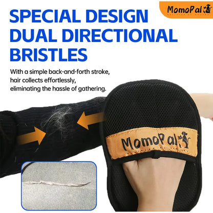 FurSweep™ Pet Hair Removal Gloves – Electrostatic Grooming & Cleaning for Dogs, Cats, Carpets & Clothes