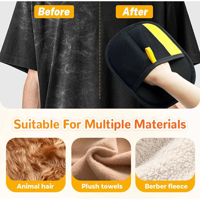 Electrostatic Hair Removal Gloves