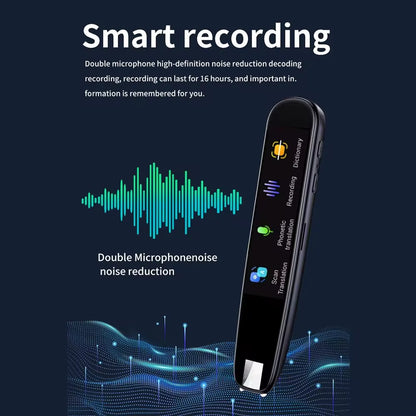 LingoScan™ Smart Translator Pen – 123-Language Offline Scanner, Dictionary & Reader for Students & Teachers
